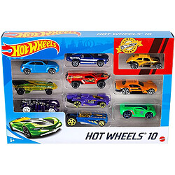HOT WHEELS Coffret 10 véhicules