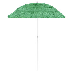 vidaXL Parasol de plage Hawaii 180 cm - Vert