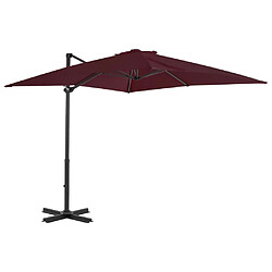 vidaXL Parasol de jardin en porte-à-faux