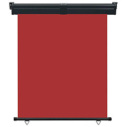 vidaXL Auvent latéral balcon - 145x250 cm Rouge