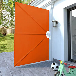 Avis vidaXL Auvent Latéral Pliable Terre Cuite 240x160 cm