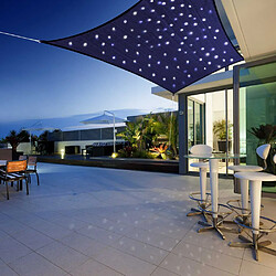 Jardiline Voile d'ombrage - Bleu nuit 3x2 m