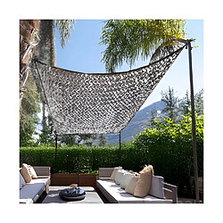 JARDILINE Filet d'ombrage - Ardoise Blanc 3x2.4 m