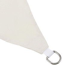 Helloshop26 Voile d'ombrage Polyester - Beige