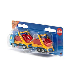 Siku camion miniature avec remorque conteneurs