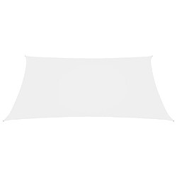 Parasol Helloshop26 - 3,5 x 5 m - Blanc