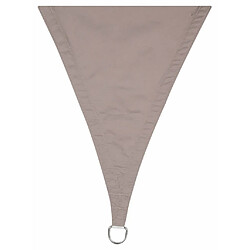 Perel Voile d'ombrage 3,6x3,6 m - Taupe