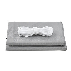 En.Casa En_casa Voile d'ombrage Patras 360 cm Gris clair