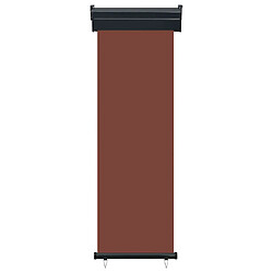vidaXL Auvent latéral 65x250 cm - Marron