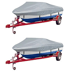 vidaXL Housses de bateau 610-671 cm
