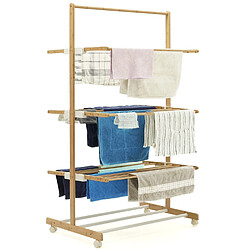 Idmarket MARKET Séchoir à linge RITA - Bambou