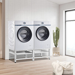 En.Casa En_casa socle double pour lave-linge et sèche-linge