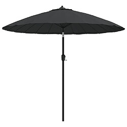 vidaXL Parasol d'extérieur 270 cm - Anthracite