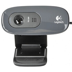 Logitech C270 HD Webcam HD - 720p / 30 ips - Mise au point fixe - Champ de vision 60°