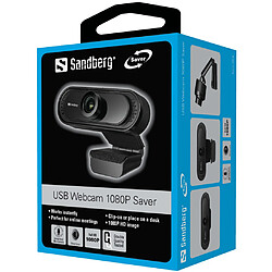 Sandberg webcam - Noir pas cher