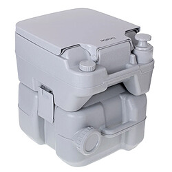 Briebe Toilette portable chimique 20 L - Gris pas cher