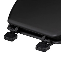 Five Simply Smart Five Abattant WC Noir Bois pas cher