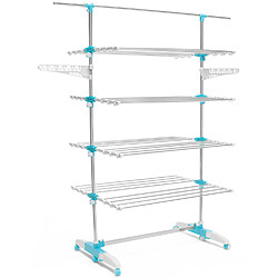 Acheter Idmarket MARKET Séchoir XXL - Blanc/Bleu