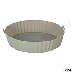Quttin Panier en silicone pour friteuse à air - Rond 20 cm