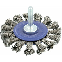 Brosse ronde Osborn - Fil d'acier noué