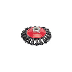 Silverline Brosse à fils d'acier torsadés D.115mm