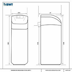 Acheter BWT Adoucisseur d'eau Perla SILK L