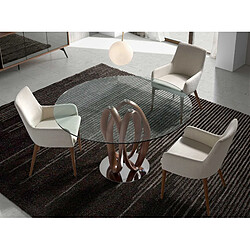 Avis Angel Cerda Chaise en tissu beige