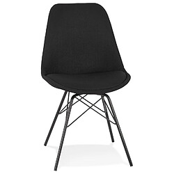 Alterego Chaise 'INDIA' - Noir