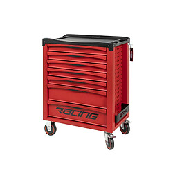 KS TOOLS Servante Racing - Rouge - 7 tiroirs