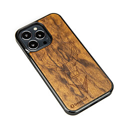 Étui en bois Bewood pour iPhone 13 Pro - Cerf