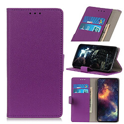 Étui Samsung Galaxy A70s Étui portefeuille - Support intégré - Protection robuste - Violet