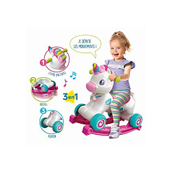Clementoni licorne à bascule enfant - multicolore