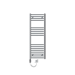 ECD Germany Radiateur Électrique 400x1200 mm - Chrome 900W