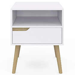 Avis Idmarket MARKET Lot de 2 Tables de Chevet HELSINKI
