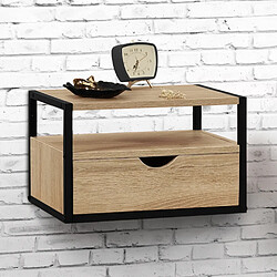 Idmarket Market Lot de 2 tables de chevet DETROIT