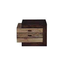 Acheter BOIS & CHIFFONS Chevet manguier bicolore