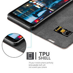 Avis Cadorabo Coque pour Google PIXEL 2 XL - Brun