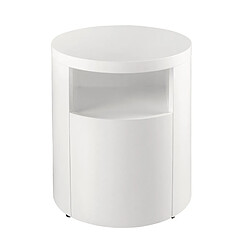 Angel Cerda Table de chevet bois blanc