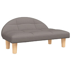 vidaXL Canapé Pour Chien - Taupe