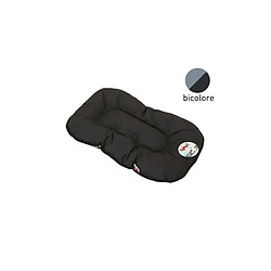 Coussin Flocon - Noir et Gris