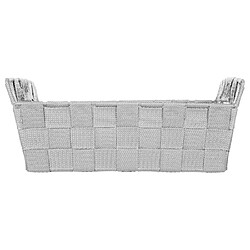 Panier de rangement rectangulaire - Gris