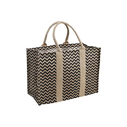 Aubry Gaspard Sac Jute Chevron