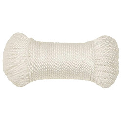 Avis vidaXL Corde de travail Blanc 6 mm 500 m