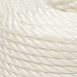 Acheter vidaXL Corde de travail 10 mm - 100 m - Blanc