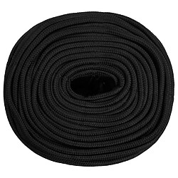Avis vidaXL Corde Bateau Noir 10 mm 100 m