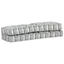 Acheter vidaXL Gris Patchwork - Coussin pour canapé palette