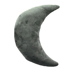 Thedecofactory COMETE Coussin lune extra-doux 30x45 Gris