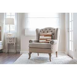 Avis Paris Prix Coussin Déco Lavish 45x45 cm - Crème