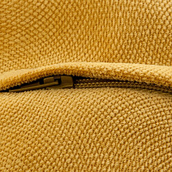 Avis Atmosphera Coussin design Lilou - Ocre - 45 x 45 cm