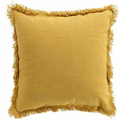 Paris Prix Coussin à Franges Vanina - 45x45 cm - Jaune
